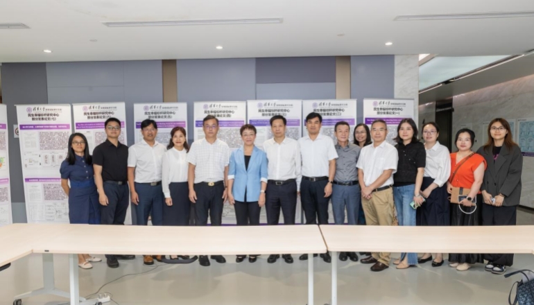 市社科院（社科聯）黨組書記何新紅率隊赴清華大學深圳國際研究生院調研